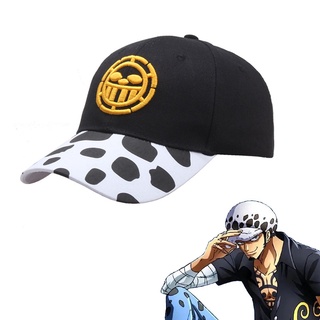 หมวกคอสเพลย์ One Piece Trafalgar D Water Law Shade สไตล์ฮิปฮอป สําหรับทุกเพศ