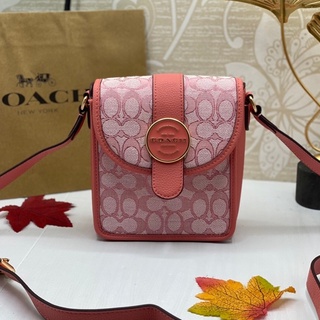 🔥ผ่อนได้🔥Coach Phonebag Size 15 cm งาน Hiend 1:1