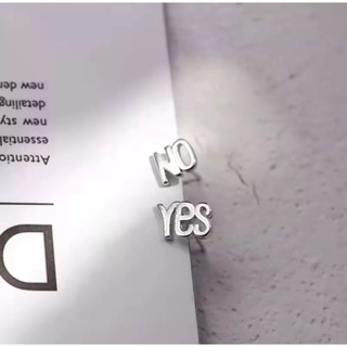 7.22.125 ต่างหู แบบเสียบ มินิมอล ต่างหูสตั๊ด ขนาดเล็ก ต่างหูแฟชั่น ต่างหูเงินแท้ 925 Yes NO