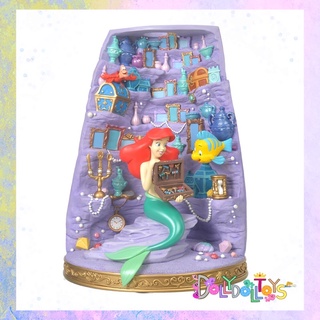 พร้อมส่ง Disney Little Mermaid Story Collection Accessory Stand Ariel Flounder Sebastian