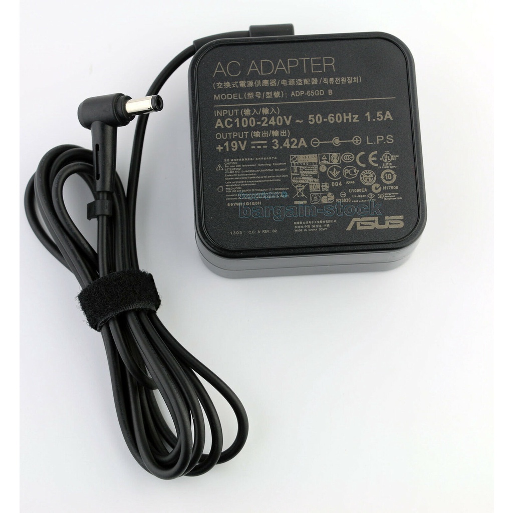 19V 3.42A 65W AC Adapter Charger สําหรับ Asus k551l K551LA K551LB K551LN 5.5*2.5 มม.ขนาดพิน