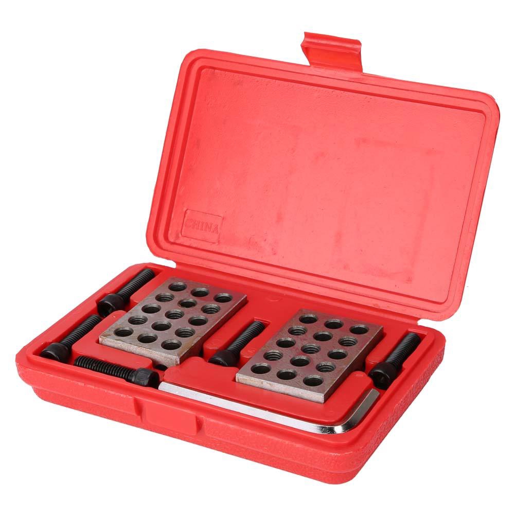 1-2-3 Block Precision Gauge Blocks Matched Milling Machinist 23 Holes ...