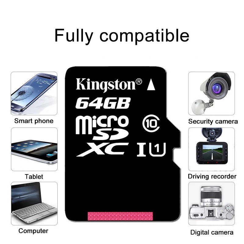 Kingston flash Memory Card 128GB 64GB 32GB 16GB Micro sd card Class10 UHS-1 8G C4 Microsd