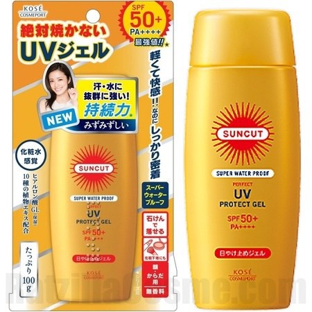 SUNCUT PERFECT UV PROTECT GEL SUPER WATER PROOF SPF50+ PA++++ 100 g