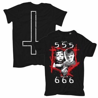 เสื้อยืดโอเวอร์ไซส์กระหน่ํา เสื้อยืดลําลอง แขนสั้น พิมพ์ลาย Nu Metal 666 Light Horror Heavy Death Jason Friday Nightmare