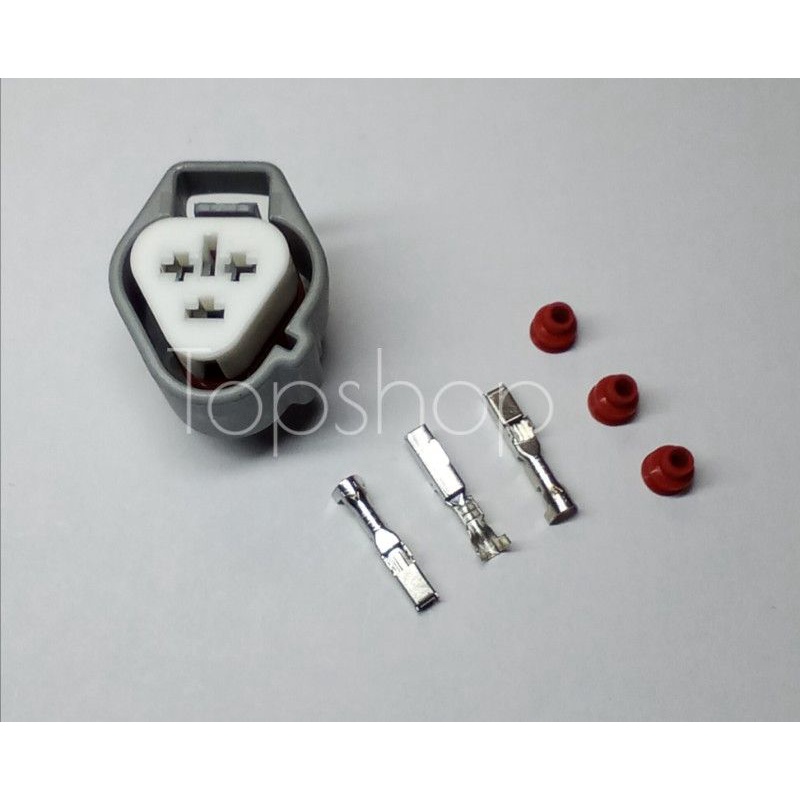 Daihatsu 17 Head Lamp Bulb Adjuster Socket Connector 3 PIN