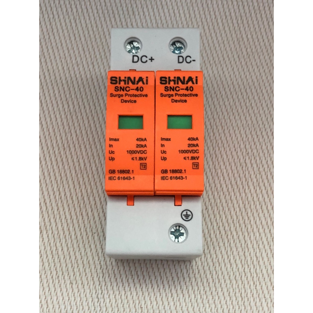 Surge Protective Device SPD DC 1000V 2P DC1000VDC 20KA~40KA