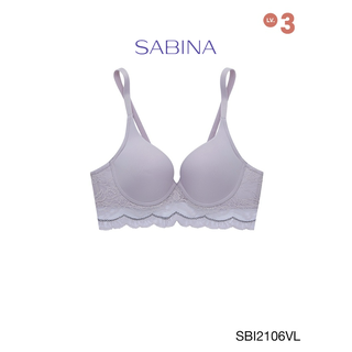 Sabina เสื้อชั้นใน (มีโครง) รุ่น Modern V รหัส SBI2106VL สีม่วงอ่อน