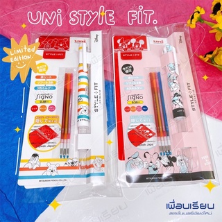 uni style fit limited edition : ปากกาลายการ์ตูน