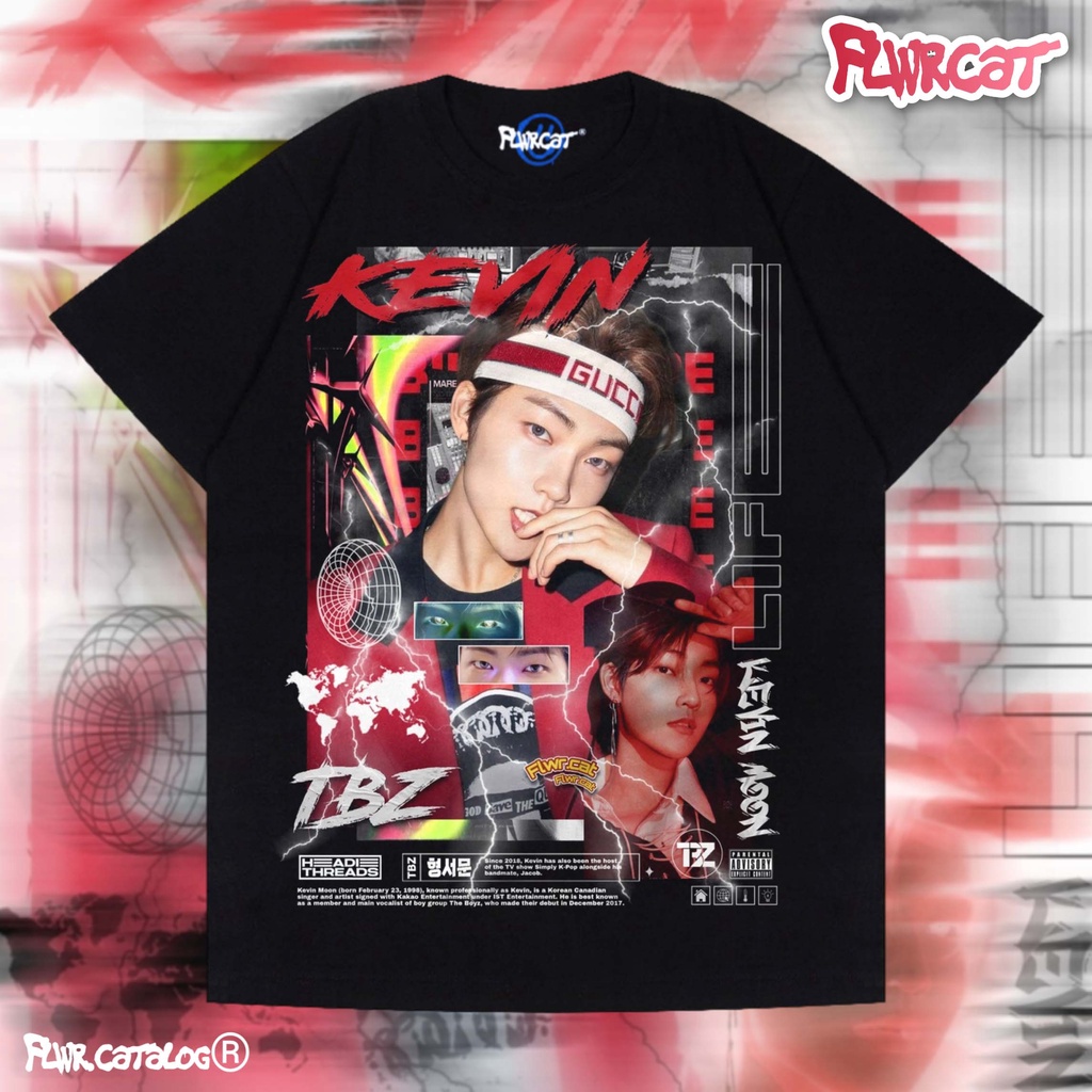 THE BOYZ / KEVIN TEE / FLWRCAT