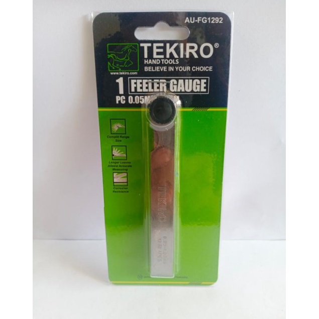 ขาย Feeler Gauge 0.05-1MM Tekiro