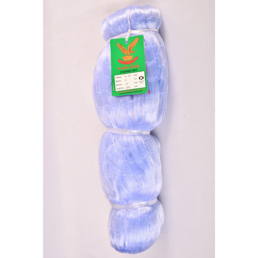 ดางกำ 0.15 ลึก 25 ตา ตาข่ายดักปลา ตราเรือใบ และ ตรานกอินทรี - รูปที่ 2