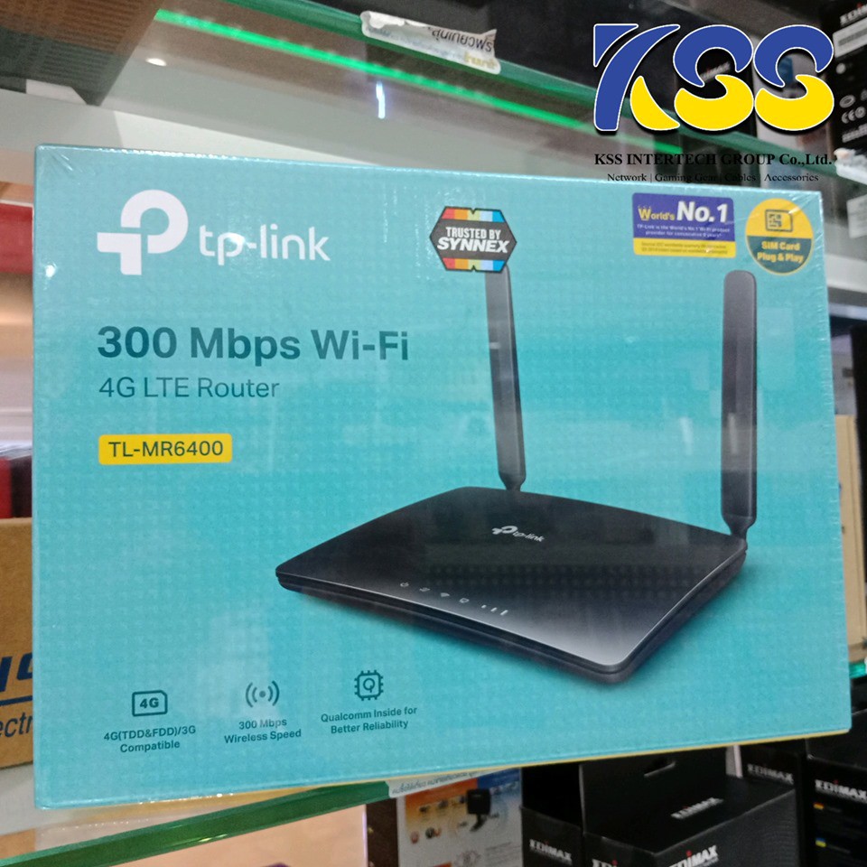 👉 TP-Link MR6400 เราเตอร์ใส่ซิม 👈