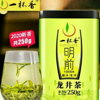 พร้อมส่ง 💕 ชาหลงจิ่ง เซียวจ้านดื่ม 250g ยี่ห้อ YIBEIXIANG 一杯香✨