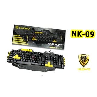 NUBWO คีย์บอร์ด NK-09 CRAFT KEYBOARD USB