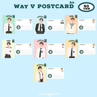 Postcard เอ็นซีที อซท Way V Back to school by mommyjiminn