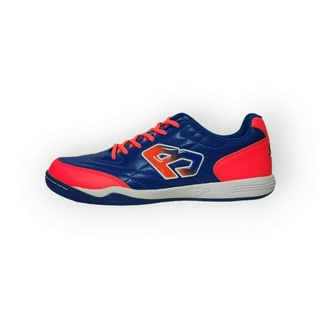 สินค้าลิขสิทธ์[ของเแท้ 100%] รองเท้าฟุตซอล รุ่น Real BK0911-BLUE