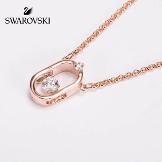 🔥พร้อมส่ง🔥Swarovskiแท้ใหม่ สร้อยคอ 2021swarovski ของแท้ ของแท้ 100% แท้环环相扣