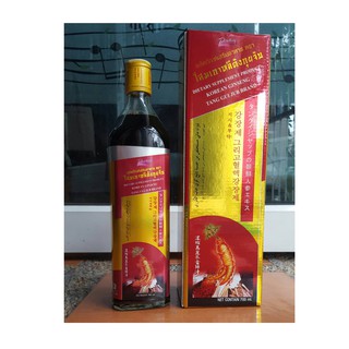 โสมเกาหลีตังกุยจับ ตราแปรงสีฟันคู่ ชนิดน้ำ ขนาดบรรจุ 700 ML  เลขทะเบียนอย.73-1-32023-1-0042