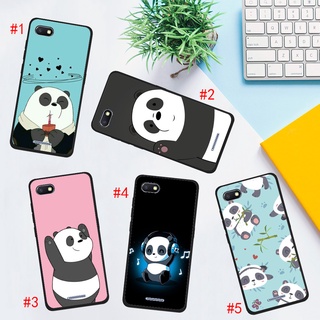 เคสโทรศัพท์มือถือแบบนิ่ม ลายแพนด้า 76QB สําหรับ Redmi 9C NFC 9T 9 Prime 10X Note 10 Pro Max 4