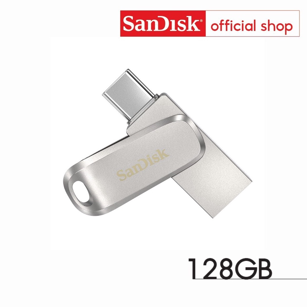 SanDisk Ultra Dual Drive Luxe USB 3.1 TypeCTM Flash Drive 128GB