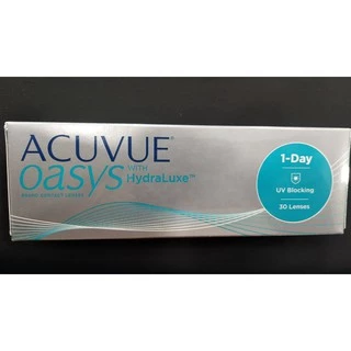 (ทักแชทรับโค้ด)Acuvue Oasys 1-DAY [Base curve 8.5/9.0] (30ข้าง/กล่อง) **สายตาสั้น**