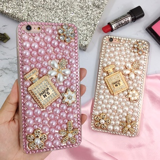 เคสออปโป้/oppo A16k/A17/A54/A57 2022/A95/รีโน่7z/รีโน่8z เคสไข่มุก เคสคริสตัล เคสแฟชั่น เคสมือถือ หรูหรา เคสติดเพชร