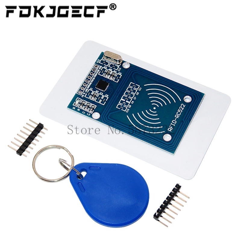 MFRC-522 RC-522 RC522 เสาอากาศ RFID IC โมดูลไร้สายสําหรับ Arduino IC KEY SPI Writer Reader IC Card P