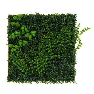 สุดยอด!🍟 แผงต้นไม้ประดิษฐ์แนวตั้ง PLANTS WALL แบบที่ 2/4 50x50 ซม. ARTIFICIAL VERTICAL PLANT PANEL PLANTS WALL NO.2/4 50