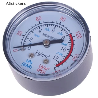 [ASstickers] เครื่องวัดความดันอากาศ 13 มม. 1/4 bsp สําหรับเครื่องอัดอากาศ