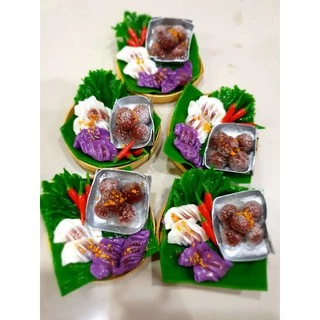 งานปั้นอาหารคาว-หวานขนาด5cmและ2.5cm