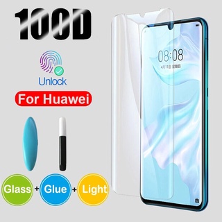 ฟิล์มกระจกนิรภัย ป้องกันรังสียูวี สําหรับ Huawei Honor Magic 40 Pro Nova 11 10 9 Se 8 5G 7 P40 P30 P20 Mate 50 40 30 Pro Plus 20 Lite