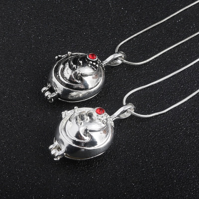 Vampire Diaries พร้อมสร้อยคอ Verbena โซ่กระดูกไหปลาร้าสั้น