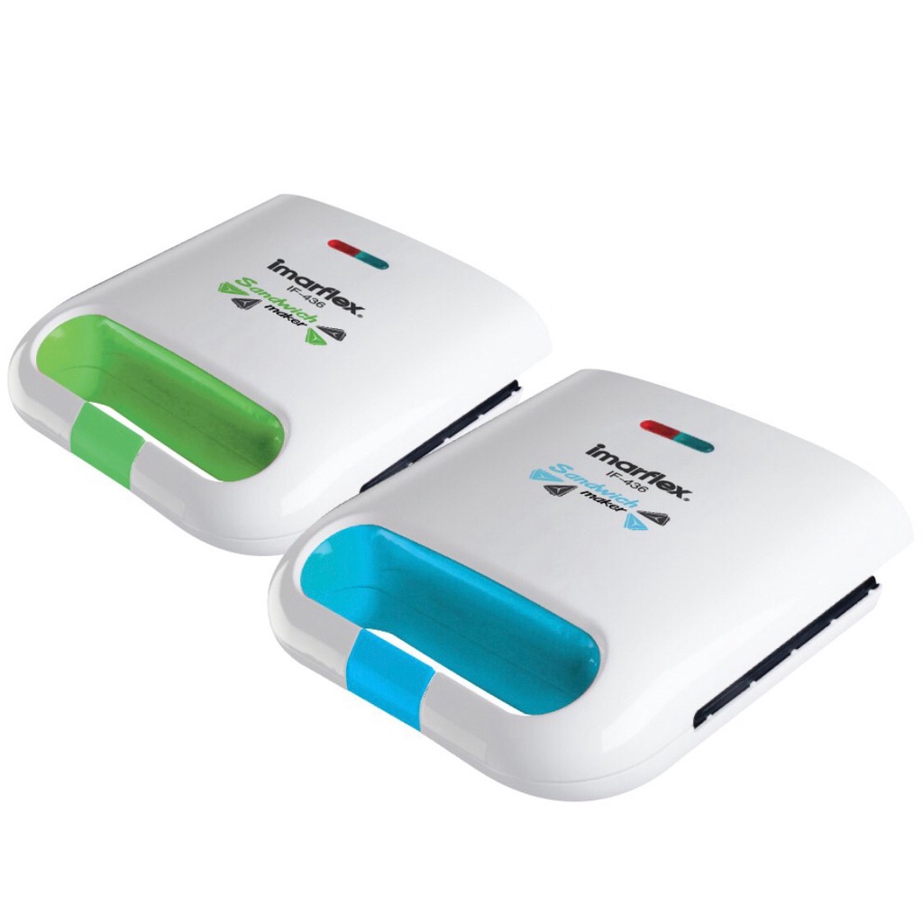 เครื่องทำแซนวิช Imarflex IF-436 อิมาเฟล็กซ์ สำหรับการทำขนมปังที่ง่ายและรวดเร็ว