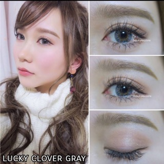 Lucky clover gray บิวตี้คอนแทคเลนส์