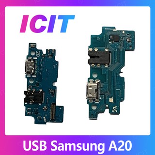 Samsung A20/A205 อะไหล่สายแพรตูดชาร์จ แพรก้นชาร์จ Charging Connector Port Flex Cable（ได้1ชิ้นค่ะ) ICIT 2020