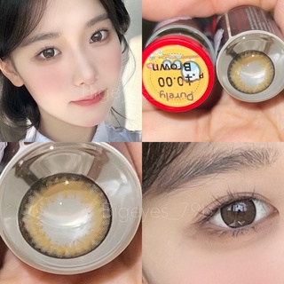 ✨Brown ขนาดตาโต Bigeyes ☀️กรองแสง uv ✔️จดทะเบียนถูกต้อง 🇰🇷คอนแทคเลนส์สัญชาติเกาหลี🇰🇷