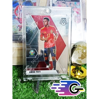 การ์ดนักฟุตบอล 2020-21 Panini Mosaic UEFA Euro Soccer ansu fati  (แถม Topload)