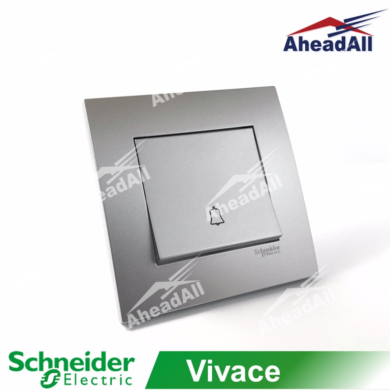 สวิตช์กดกระดิ่ง Vivace Schneider KB31BPB_AS