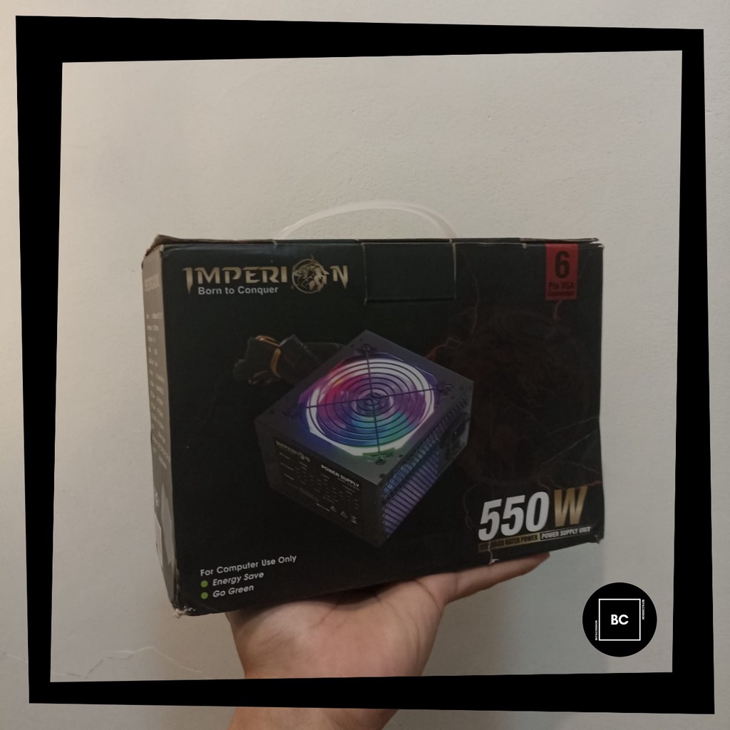 PSU IMPERION 550W RGB