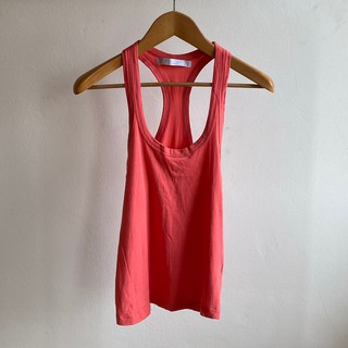 เสื้อกล้าม Zara Basic Tank Top Coral