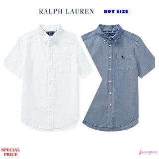 RALPH LAUREN PERFORMANCE OXFORD SHIRT ( BOY SIZE 8-20)