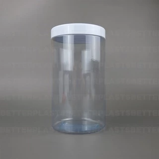 กระปุกพลาสติก 1000 กรัม PVC กระปุกครีม กระปุกเกลือสปา (ทรงแคริ่ง CA)