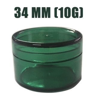 ตลับครีมใสเล็ก 34mm.บรรจุ 6 แพ็ค