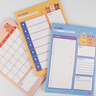 Planner Note กระดาษโน้ตแพลนเนอร์B5