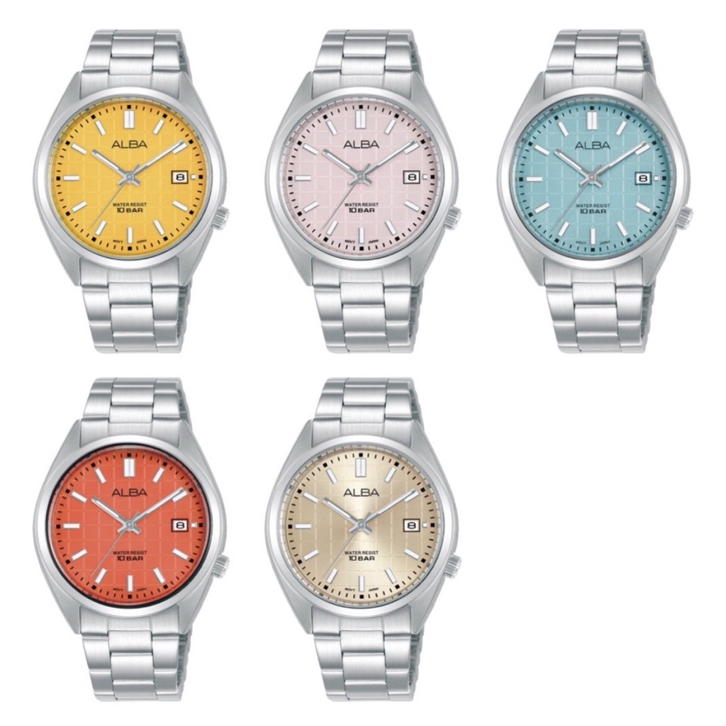 นาฬิกาข้อมือ ALBA นาฬิกาผู้หญิงรุ่น GELATO นาฬิกาของแท้ กันน้ำ