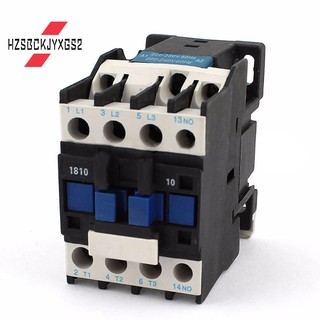 Power Contactor 1NO AC 220V 50/60Hz Coil Motor Starter Relay 32A 3-Phase-Pole