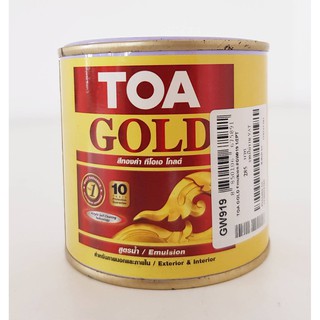 TOA GOLD สีน้ำอะครีลิก สีทองคำ เบอร์ GW919 ขนาด 0.236 ลิตร