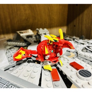 Bakugan Red Pyrus Mercury Dragonoid Mechtanium Surge (original custom painted as anime ) #บาคุกัน