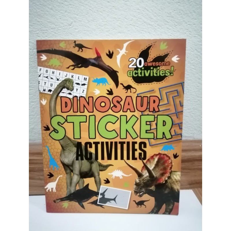 Dinosaur Sticker Activities books-99
